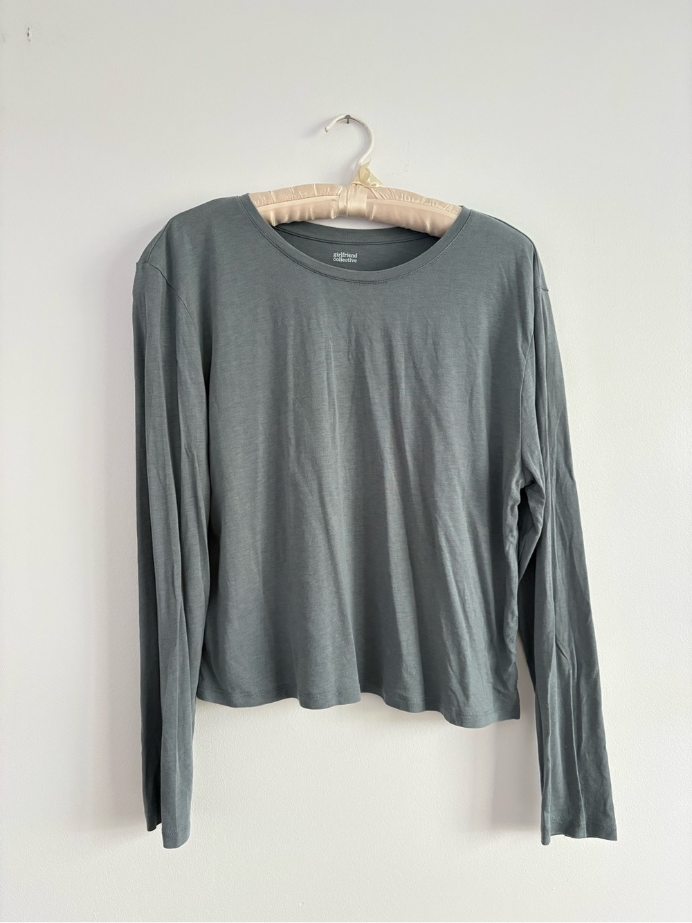 Girlfriend Collective ReSet Long Sleeve Top Size Medium